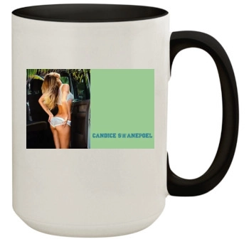 Candice Swanepoel 15oz Colored Inner & Handle Mug