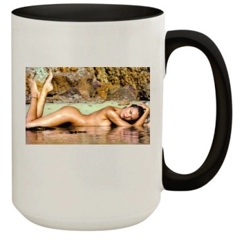 Candice Swanepoel 15oz Colored Inner & Handle Mug