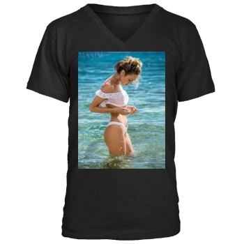 Candice Swanepoel Men's V-Neck T-Shirt