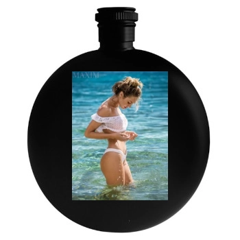 Candice Swanepoel Round Flask