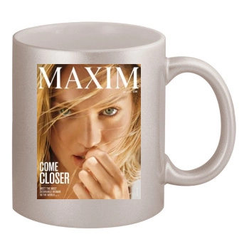 Candice Swanepoel 11oz Metallic Silver Mug