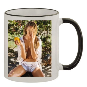 Candice Swanepoel 11oz Colored Rim & Handle Mug