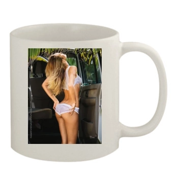 Candice Swanepoel 11oz White Mug