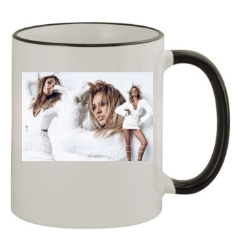 Candice Swanepoel 11oz Colored Rim & Handle Mug