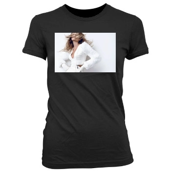 Candice Swanepoel Women's Junior Cut Crewneck T-Shirt