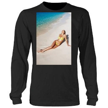 Candice Swanepoel Men's Heavy Long Sleeve TShirt