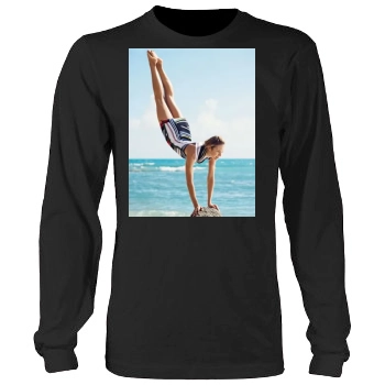 Candice Swanepoel Men's Heavy Long Sleeve TShirt