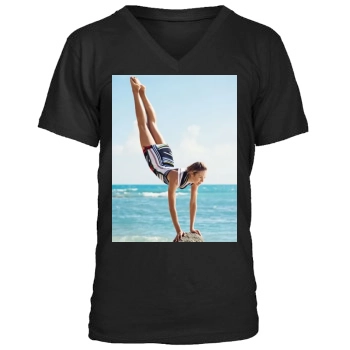 Candice Swanepoel Men's V-Neck T-Shirt