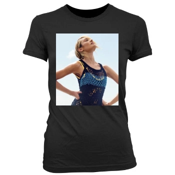 Candice Swanepoel Women's Junior Cut Crewneck T-Shirt