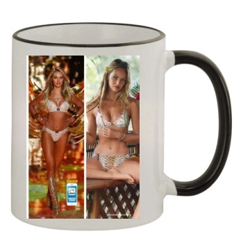 Candice Swanepoel 11oz Colored Rim & Handle Mug