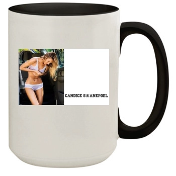 Candice Swanepoel 15oz Colored Inner & Handle Mug