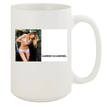 Candice Swanepoel 15oz White Mug