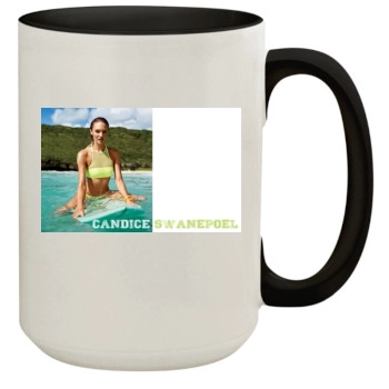 Candice Swanepoel 15oz Colored Inner & Handle Mug