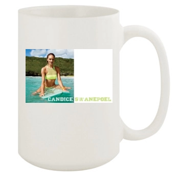 Candice Swanepoel 15oz White Mug