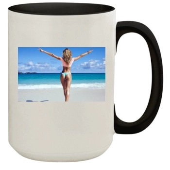 Candice Swanepoel 15oz Colored Inner & Handle Mug