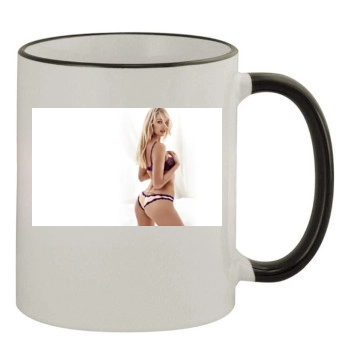 Candice Swanepoel 11oz Colored Rim & Handle Mug