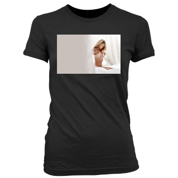 Candice Swanepoel Women's Junior Cut Crewneck T-Shirt