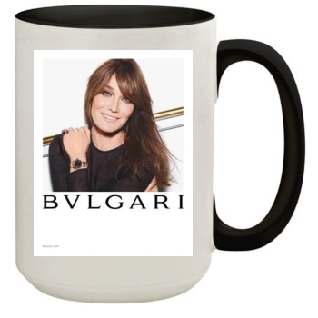 Carla Bruni 15oz Colored Inner & Handle Mug