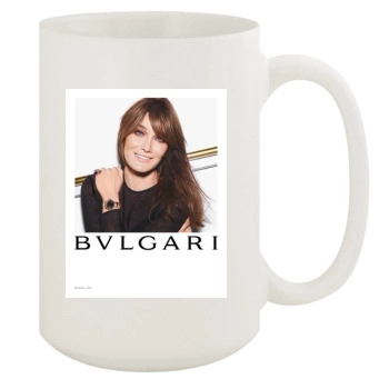 Carla Bruni 15oz White Mug