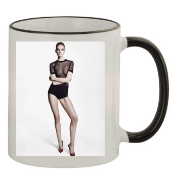 Caroline Trentini 11oz Colored Rim & Handle Mug