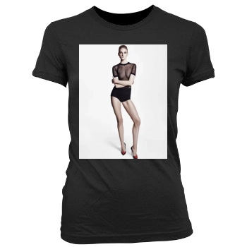 Caroline Trentini Women's Junior Cut Crewneck T-Shirt