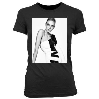 Caroline Trentini Women's Junior Cut Crewneck T-Shirt