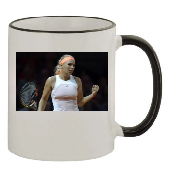 Caroline Wozniacki 11oz Colored Rim & Handle Mug