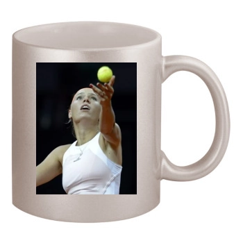 Caroline Wozniacki 11oz Metallic Silver Mug