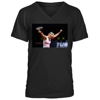 Caroline Wozniacki Men's V-Neck T-Shirt