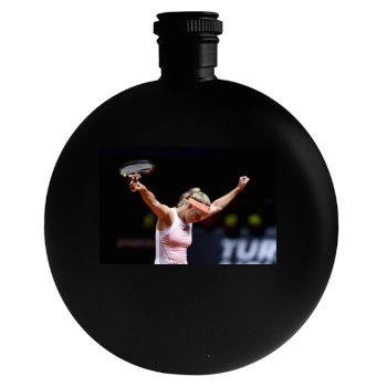 Caroline Wozniacki Round Flask