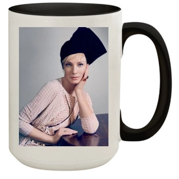 Cate Blanchett 15oz Colored Inner & Handle Mug