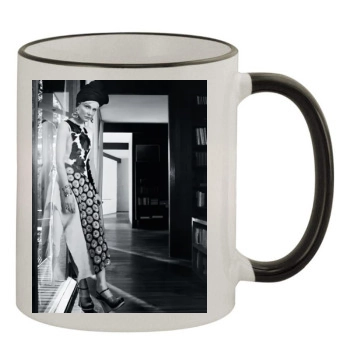 Cate Blanchett 11oz Colored Rim & Handle Mug