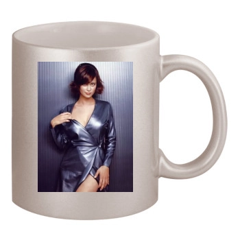 Catherine Bell 11oz Metallic Silver Mug