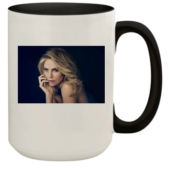 Charlize Theron 15oz Colored Inner & Handle Mug