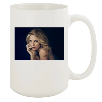 Charlize Theron 15oz White Mug