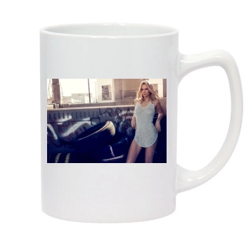 Charlize Theron 14oz White Statesman Mug