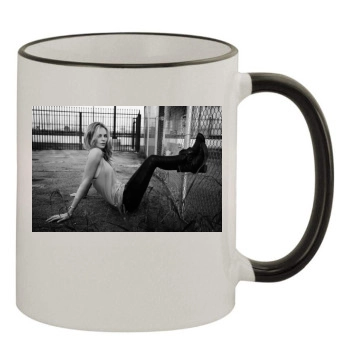 Charlize Theron 11oz Colored Rim & Handle Mug