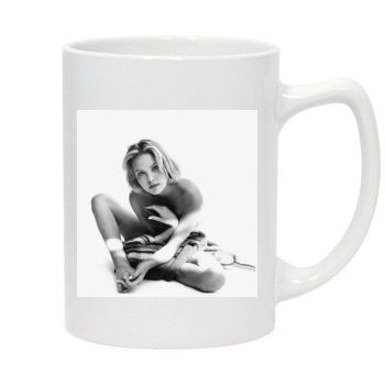 Charlize Theron 14oz White Statesman Mug