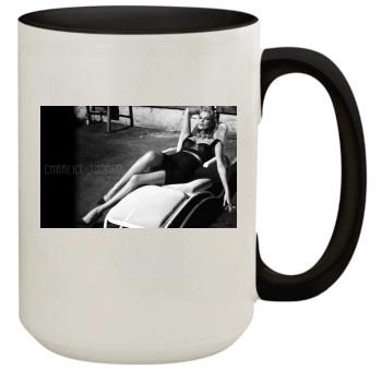 Charlize Theron 15oz Colored Inner & Handle Mug