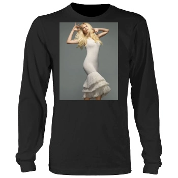 Claudia Schiffer Men's Heavy Long Sleeve TShirt