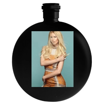 Claudia Schiffer Round Flask