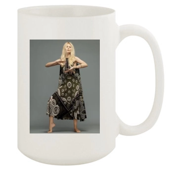 Claudia Schiffer 15oz White Mug