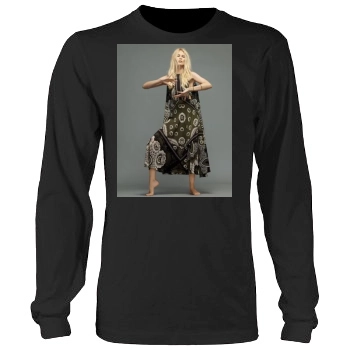 Claudia Schiffer Men's Heavy Long Sleeve TShirt