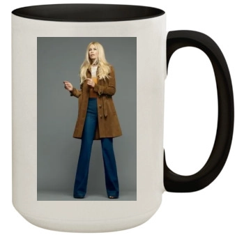 Claudia Schiffer 15oz Colored Inner & Handle Mug