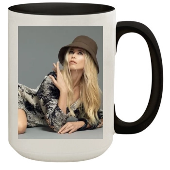 Claudia Schiffer 15oz Colored Inner & Handle Mug