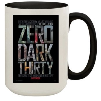 Zero Dark Thirty (2012) 15oz Colored Inner & Handle Mug