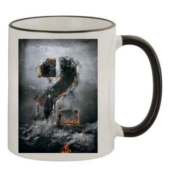 The Expendables 2 (2012) 11oz Colored Rim & Handle Mug