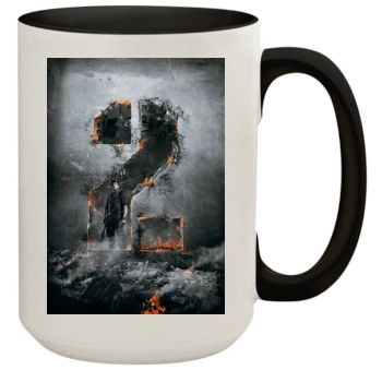 The Expendables 2 (2012) 15oz Colored Inner & Handle Mug