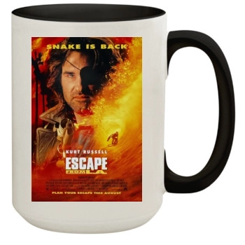 Escape from L.A. (1996) 15oz Colored Inner & Handle Mug
