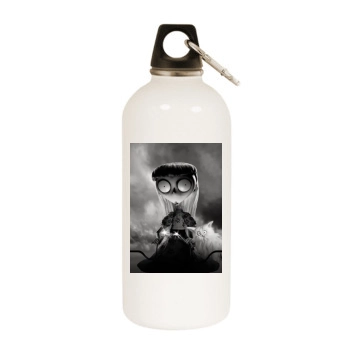 Frankenweenie (2012) White Water Bottle With Carabiner